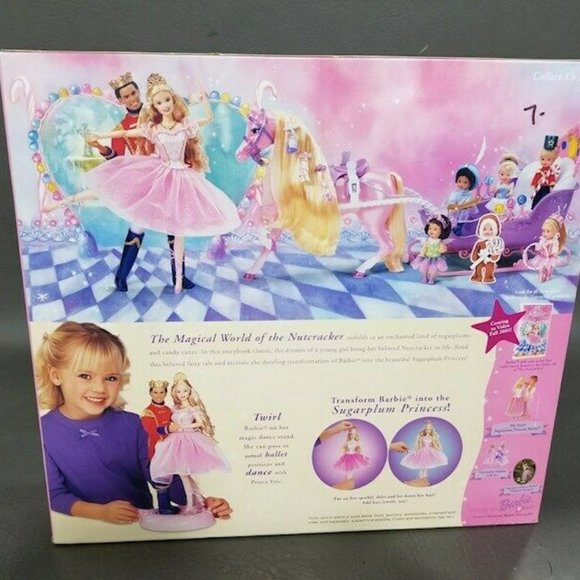 Mattel Toys Nib Barbie In The Nutcracker Gift Set With Hardcover